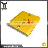 rear pallet for tractor bucket for loader bucket cutting edges