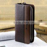Zipper Purse Fashion Pu Leather Money Clip Wallet thumbnail-2