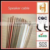 CE ROHS Transparent Speaker Cable/Speaker Wire