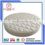 2016 China Wholesale Most Popular King Euro Pillow Top Pocket Spring Round Bed Mattress