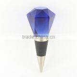 Diamond Cut Crystal Wine Bottle Stoppers thumbnail-1