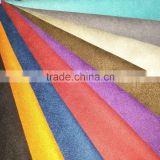 Sofa fabric/ Weft Suede Fabric With Kniting Backing/Suede Fabric
