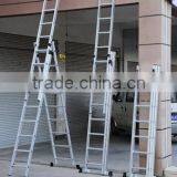 Adjustable Aluminium 3-section Ladder Extension Ladder EN131 thumbnail-4