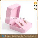 High End Velvet Packaging Jewelry Earring Gift Box