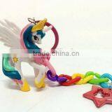 Lovely My Little Pony Action Figures Colorful Dash Pony Kids Toys Doll Set 12pcs Key Chain thumbnail-1