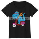Cool Hippo Animals Custom Design Tshirt for Child thumbnail-4