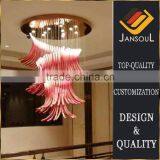 manufacturer in china restaurant decoration red glass bubble light