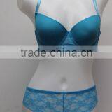 Custom Make Design Sexy Girl's Underwear Transparent Women's Lingerie Cotton Hot Sexy Bra Panty Set thumbnail-4