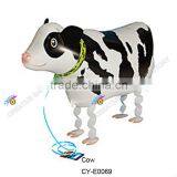 2015 animal shaped walking pet balloon walking cow balloon