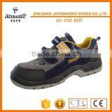 Black Microfiber Leather Upper PU Outsole Steel Toe Cap Sandal Safety Shoes thumbnail-2