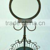 Antique Home Accessories Metal Jewelry Mirror Stand thumbnail-1