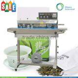 CE approved vertical good quality continuous band sealer bag sealing machine