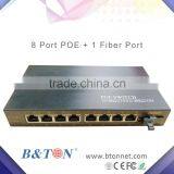 Cheap Price OEM Factory 4CH 8CH 16CH 24CH 12V 100M 1000M POE Switch for IP Camera