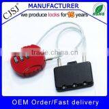 High Security Colorful Digital Combination Cable Lock thumbnail-6