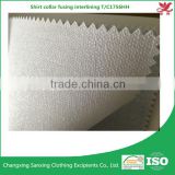 T/C fabric woven interlining shirt collar interlining T/C1756HH