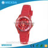 New custom fashion watches women colorful silicone starp for watches