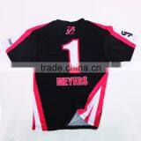 Custom Logo Quick Dry Full Sublimated100% Polyester Sports t Shirts thumbnail-4