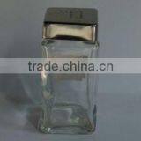 120ml Square Spice Glass Bottle thumbnail-1