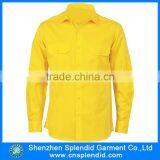 Hot Selling Factory Price Yellow Polo t Shirt for Men