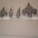 Garden Wall Fence Finial Cast Aluminum thumbnail-1