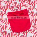 Red Blue Color Circus Tent Pattern Baby Girl Dress thumbnail-4