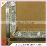 HC-0604-1 Hechun White Flower Embroidered Rhinestone Wedding Sash for Dress thumbnail-5