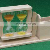 Hot Sale Wooden Hour Glass Timers,Unfinished Sandy Timers