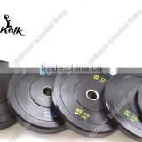 Weght lifting bumper plate solid rubber plate