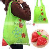 Fashion Cheap Polyester Reusable Shopping Bag Pouch Foldable thumbnail-2