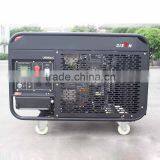 BISON(CHINA) 10kw Output Power Twin Cylinder Air Cooled Open Structure Portable Generator thumbnail-2