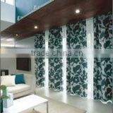 100% Polyester UV reduction and fireproof design new product curtains
