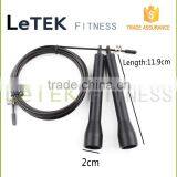 Jump Rope - Crossfit, MMA, Boxing Lightweight Long Ballistic Handles, Adjustable Length Cable and Dual Bearings - 100% Lifetime thumbnail-3