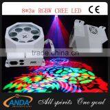 New Design 8pcs Import Led RGBW Gobo Effect Light for Disco Ktv thumbnail-1