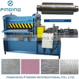 strict quality control professional roof tile sheet metal embossing making machine