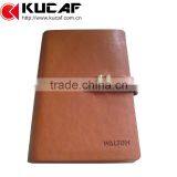 Customize Loose Leaf Diary Notebook With Logo Embossed