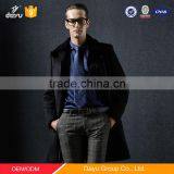 Men's Elegant New Style Men Coat 2016 Fashion Long Sleeve Classic Cashmere Wool Coat thumbnail-2