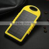 Safe and Real 5000mAh Solar Power Bank Special for Outdoor Solar Power Bank Mobile Phone Solar Charger thumbnail-1