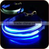 Blue Color Glowing in the Dark Pet Dog Safety High Quality Leash On Sale