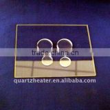 quartz glass disc, quartz glass plate, clear quartz glass plate