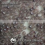 High Quality Fashion JS Glass Seed Beads - C010# Ceylon Dark Purple Opalescent Rocailles Beads For Garment & Jewelry