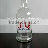 750ml Round Glass Alcohol Bottle thumbnail-1