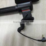 Interview Microphone, Camera DSLR 3.5mm Interface Connector Metal Case thumbnail-2