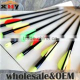 31 Inches Shooting Use and Plastic Feather Fiberglass Arrowshafts