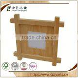 Simple Cheap Hanging Natural China Factory Desk Guitar Shaped Wooden Photo Frame thumbnail-1