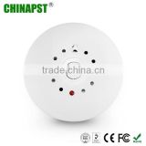 Intelligent Ceiling mounted DC9-16V Sound & Flash Alarm Auto Reset Photoelectroic Wired Smoke Sensor & Heat Detector PST-SH100