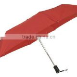 Red One Hand AutoRetract - Compact umbrella