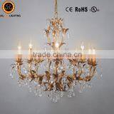 French Style Lighting IC4061-10B Ceiling Lamp Chandelier Light Crystal Chandelier