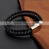 Hot Selling Men Genuine Leather Bracelets Wholesale thumbnail-4