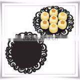 New Design And Food Safety Black Paper Doilies thumbnail-3