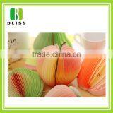 China Supplier Made Cheap Custom Die Cut Leaf Shaped Letter Shaped Sticky Notes